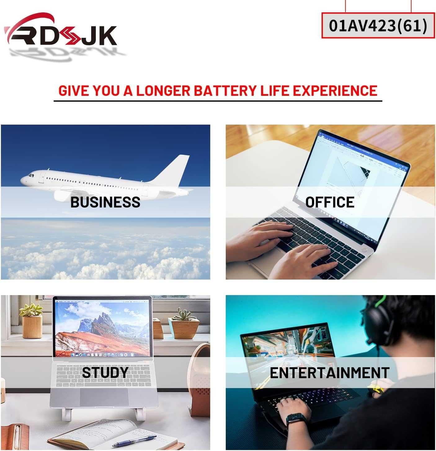 RDSJ Батерия за лаптоп Lenovo ThinkPad