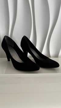 Туфли женские замшевые