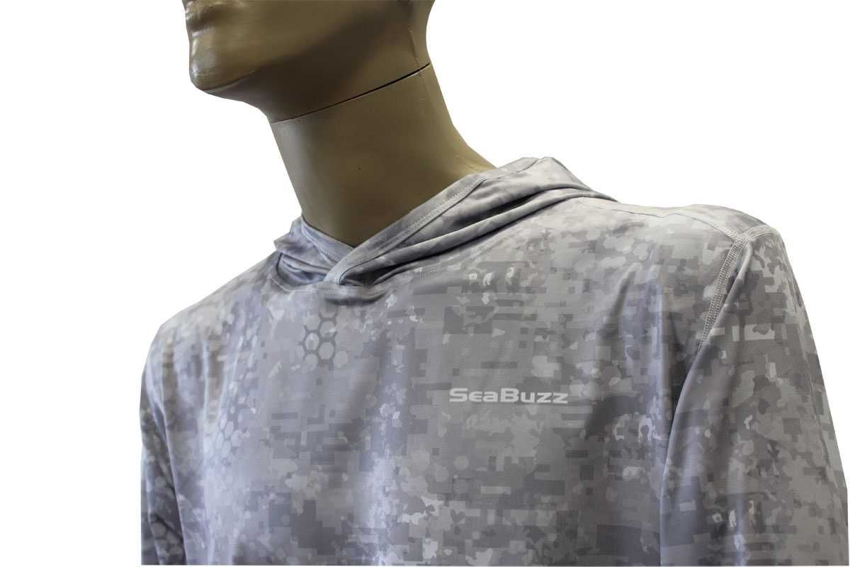 Слънцезащитна блуза с качулка SeaBuzz за риболов М, L, XL