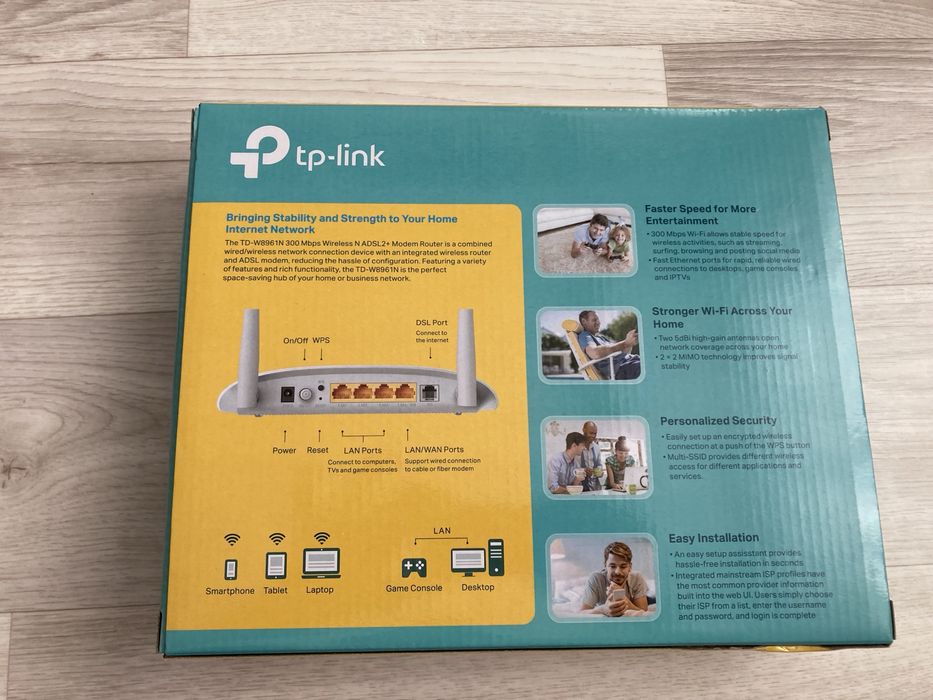 Модем TP Link новый
