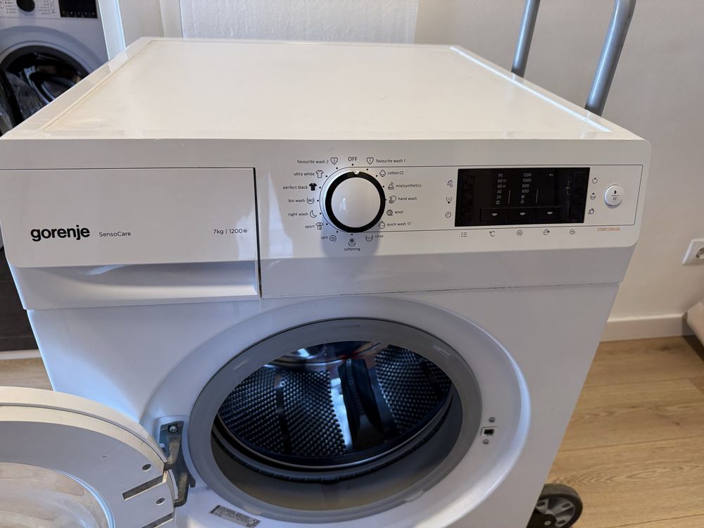 Петалня Gorenje W7523 на части - люк, мотор, платка и др.