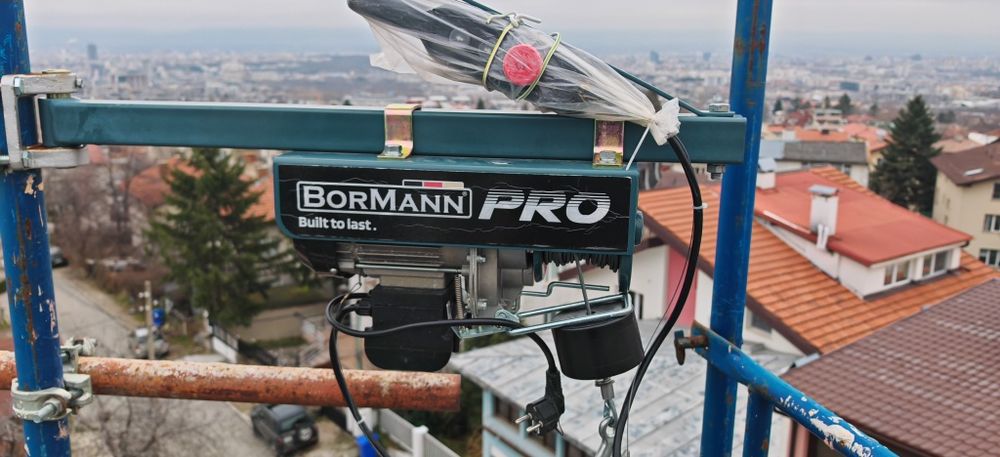 Телфер BorMann PRO BRA5118 500кг., 18м