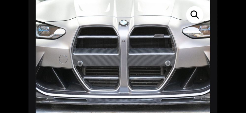 GRILĂ DIN FIBRÃ DE CARBON BMW M4 G82 / M3 G80  xxxxxxxxxx