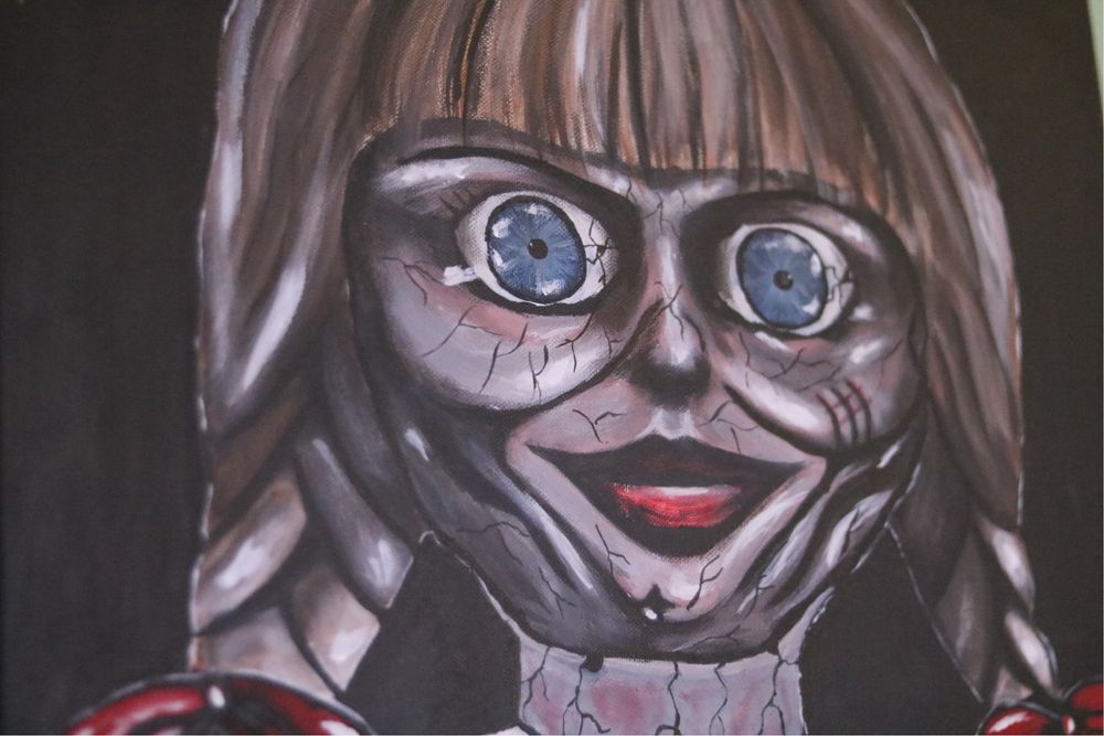 Horror acrylic paintings