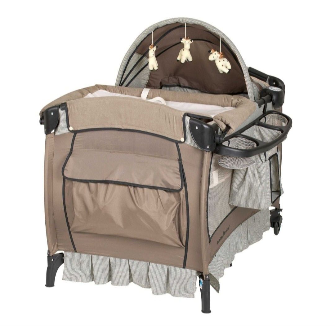 Даставка бесплатная Детский Кровать Манеж  Baby Trend Deluхе