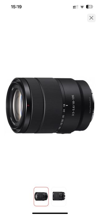 Объектив 18-135mm f3.5-5.6 sony e