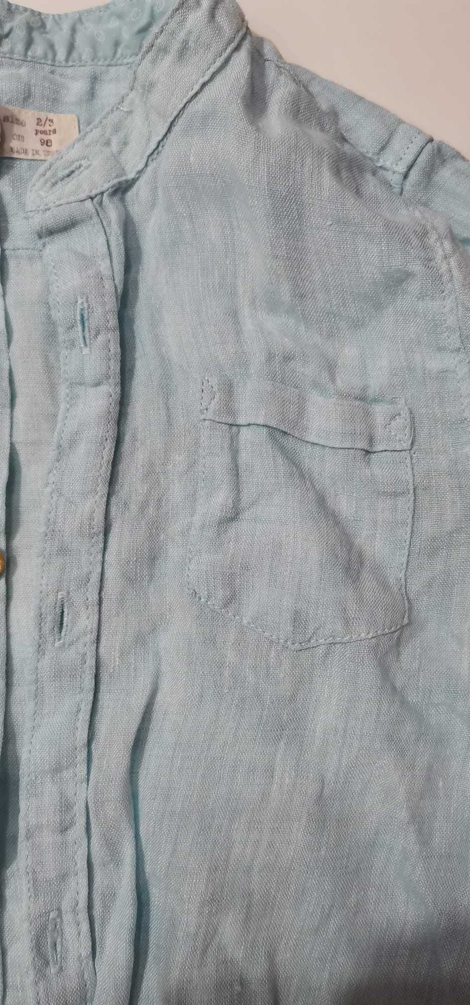 Camasa baiat maneca lunga, marca Zara, marimea 98