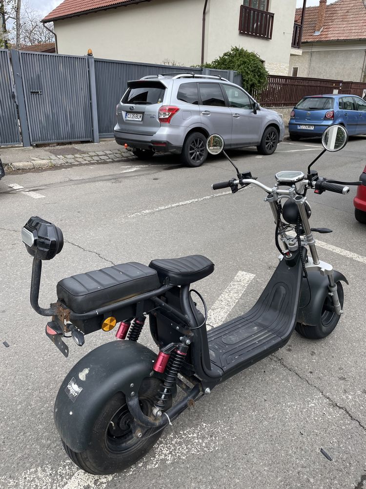 Scuter electric SHANSU CP1.1 – HOINAR, 2 locuri, motor 1500w