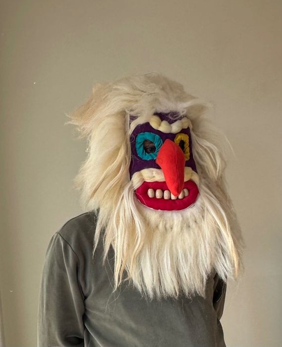 Mască de anul nou/ Mască tradițională de mosneag