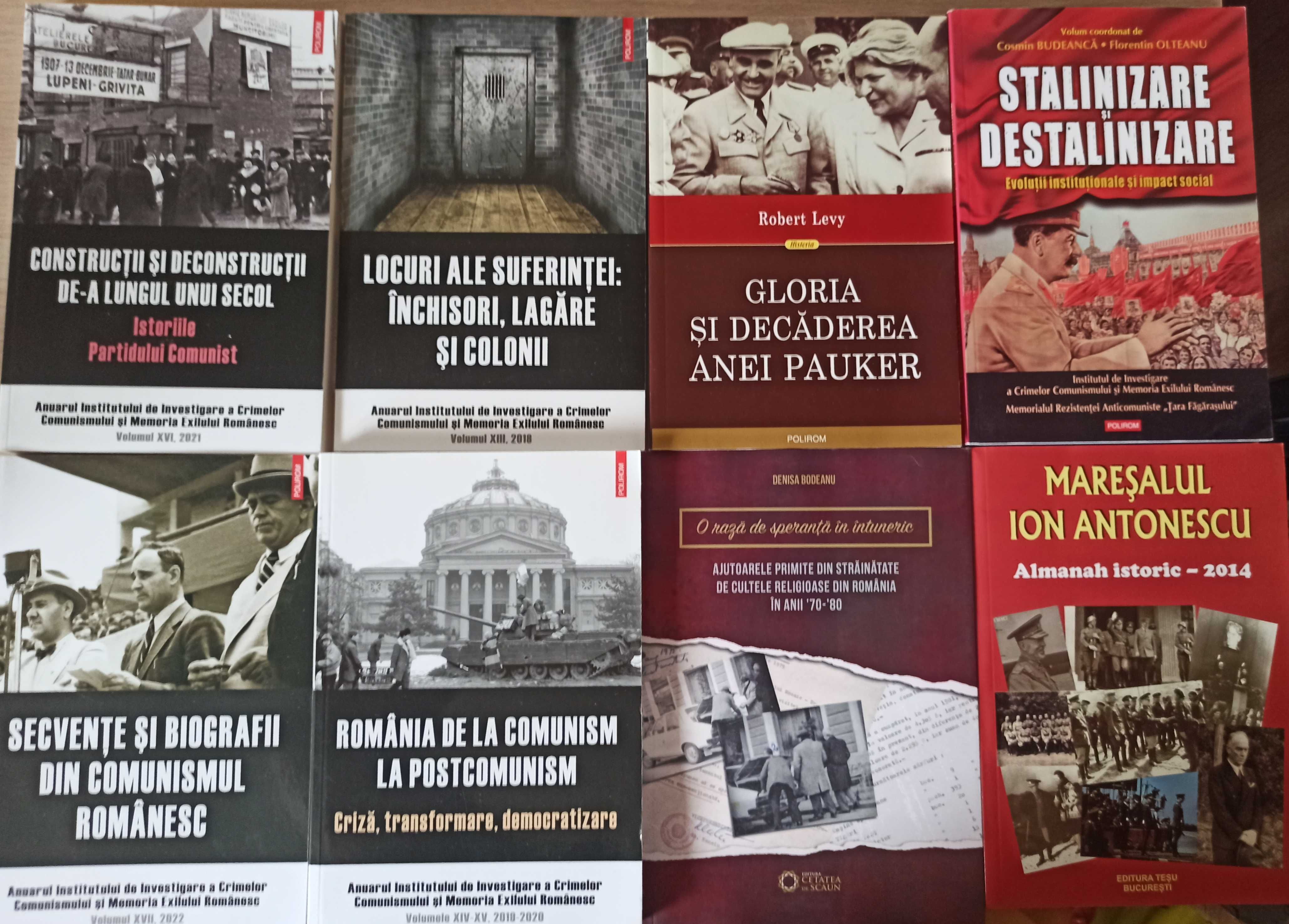Carti de istorie despre istoria romanilor, despre comunism