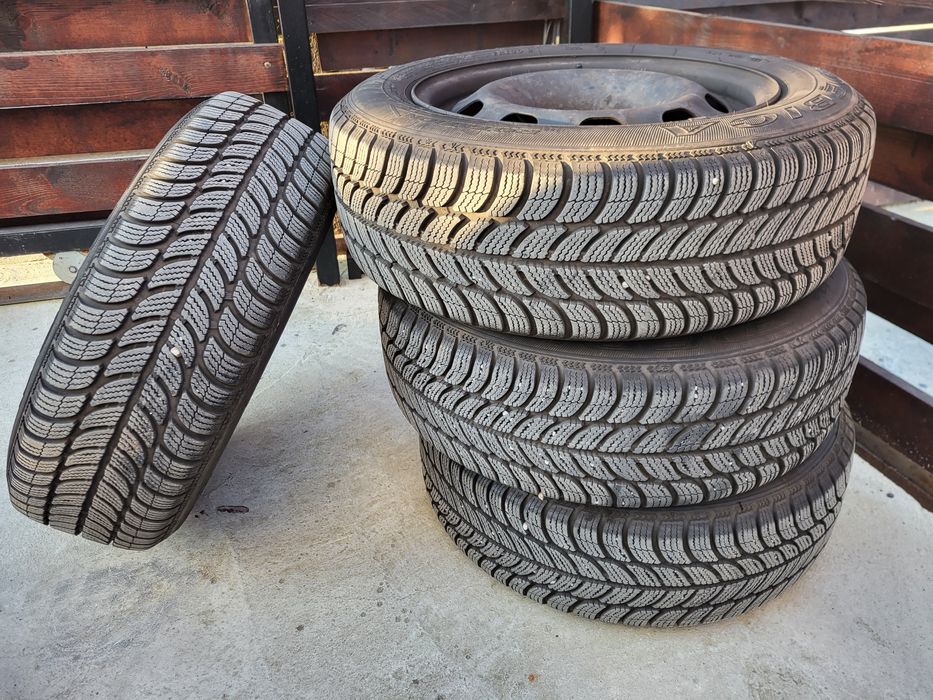 Cauciucuri iarna 185/60R14/ Roti complete VW,Skoda,Seat