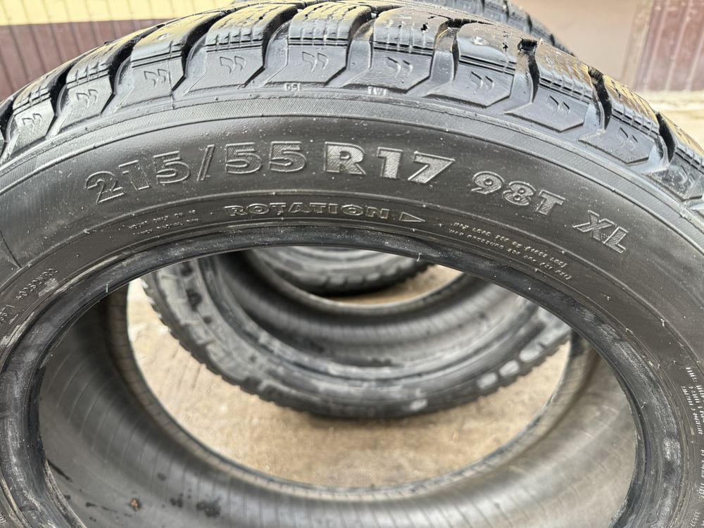 Резина зимня 215/55 R17 98Т XL