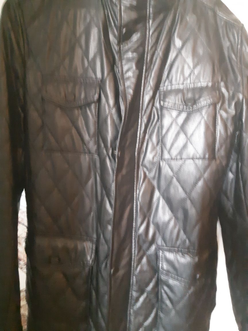 Кожанная куртка из эко кожи 50-52
