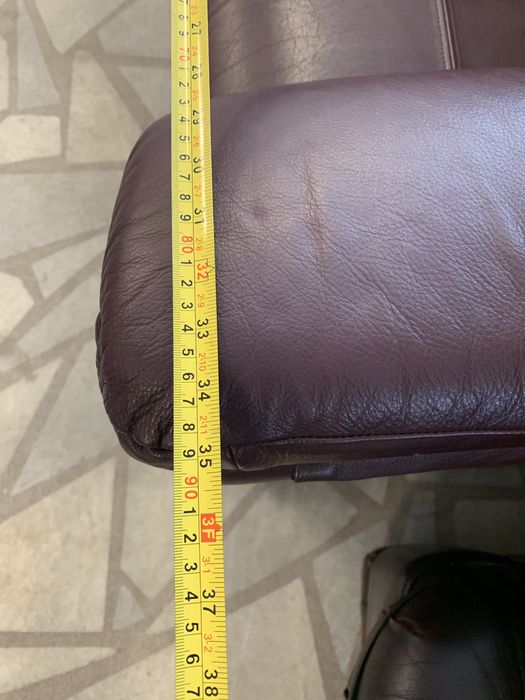 Холна гарнитура естествена кожа