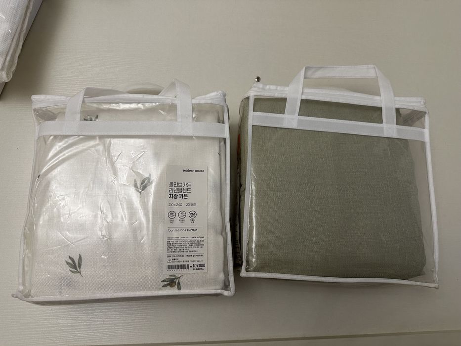 Продам новые южно корейские шторы из льна.