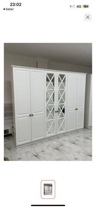 Продас шкаф 6 дверний