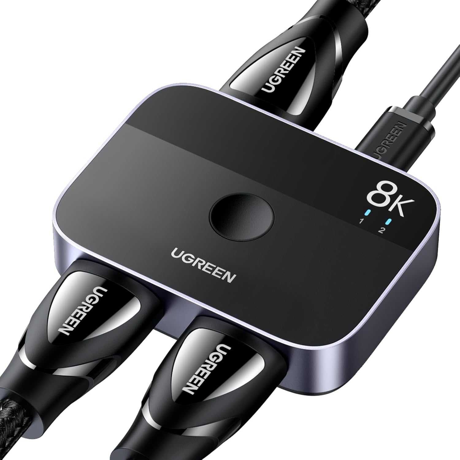 UGREEN HDMI 2.1 адаптер  8K -60Hz двупосочен 2 входа 1 изход