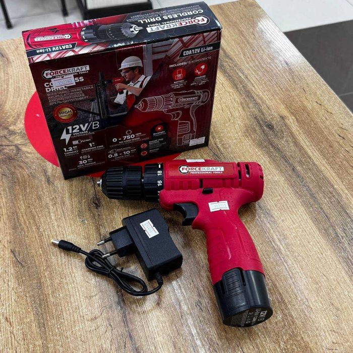 А21 / ШУРУПОВЕРТ FORCEKRAFT  CDA12V Li-ion / sk152143
