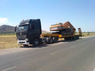 Трал. Полуприцеп. Услуги трала. Аренда трала. Длинномер. Фура. Тент