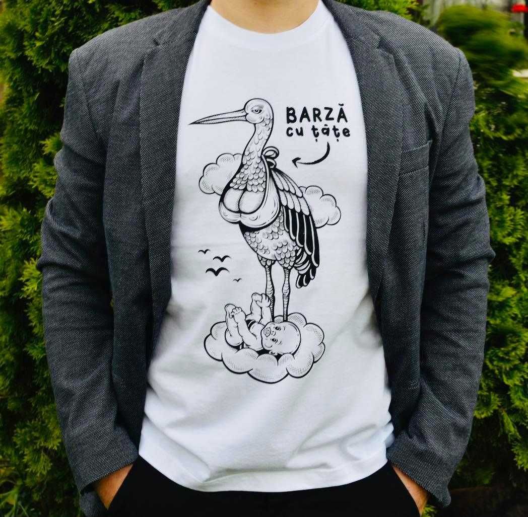 Personalizam tricouri din bumbac prin imprimare direct pe material!