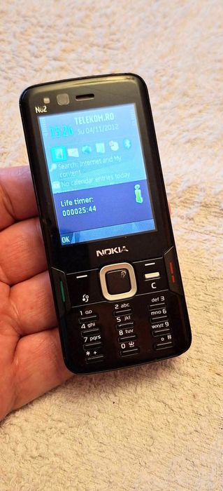 Nokia N82 + card+incarcator original ( decodat,lifetimer 25.44)