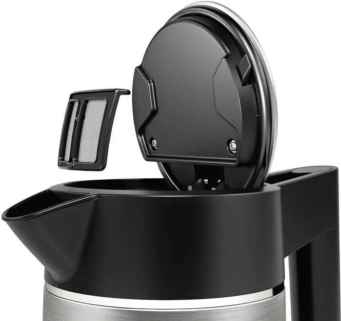 Електрическа кана Bosch DesignLine TWK5P480, Сребрист/Черен