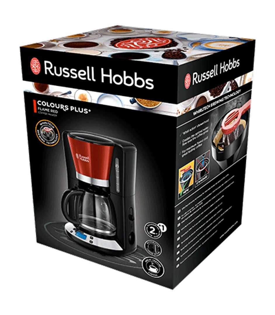 Нова кафемашина Russell Hobbs Colors+, 1100W/1,25L,Tехнология WhirlTec