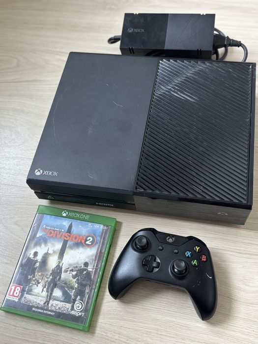 Xbox One Fat, controller original, 500gb, cd joc