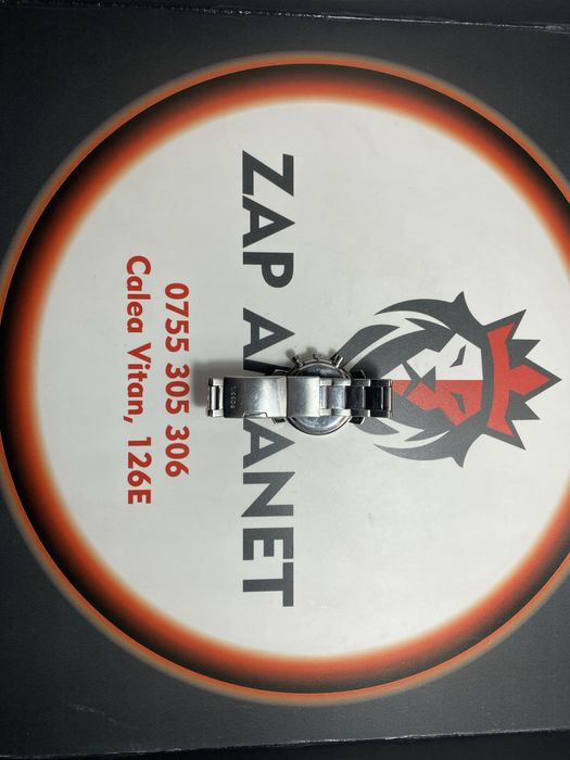 ZAP AMANET VITAN - Ceas Fossil Silver Black