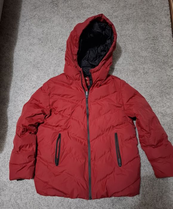 Geaca Zara vișinie, 11-12 ani, 152 cm