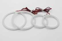 Set inele Angel Eyes Cotton LED BMW E90 E91 E92 E93 Xenon, 105 - 120mm