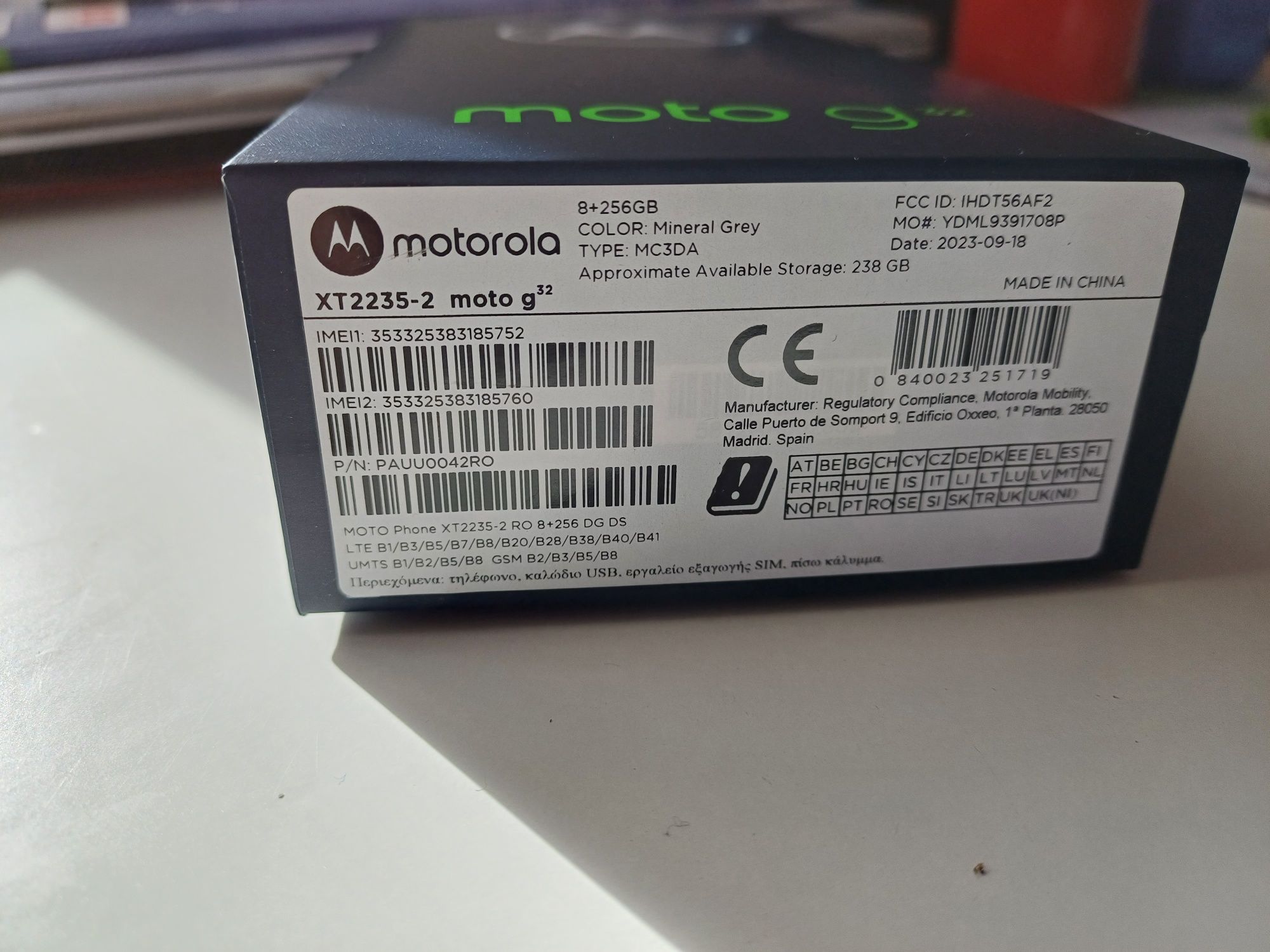 Motorola 8GB Ram /256 GB garantie speciala inclusa