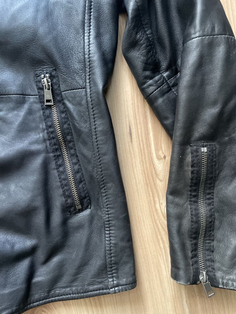 FREAKY NATION Leather JKT/мъжко яке (естествена) кожа М