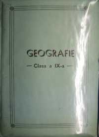 COLECTIE: Diapozitive "Geografie Clasa a IX-a" VINTAGE 1985 + catalog