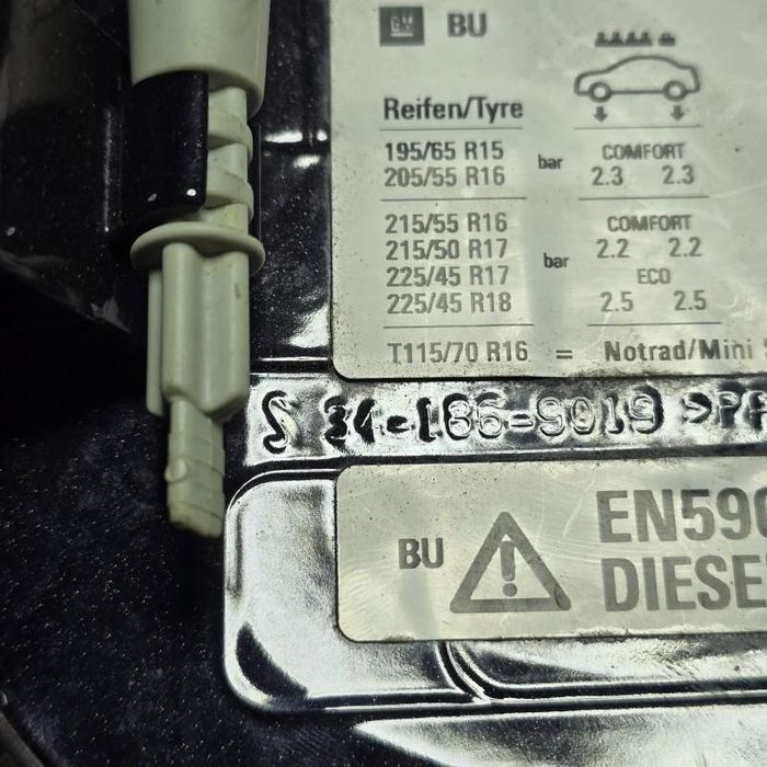 Capac usita rezervor Opel Vectra C facelift