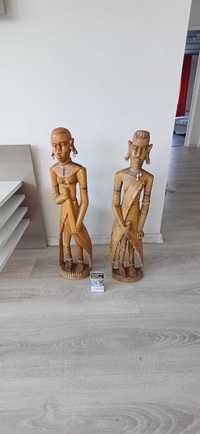 Statueta africana lemn