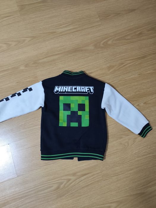 Bluza cu Minecraft mărime 6/8 ani
