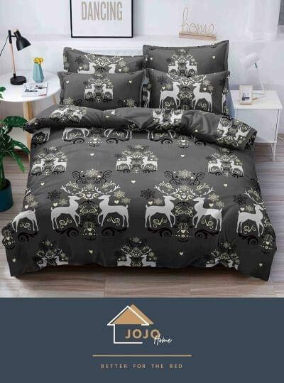 Lenjerie de pat finet patru piese pentru pat de o persoană