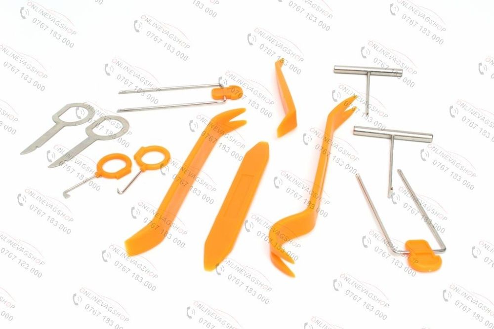 Set 12 piese scule/spatule pt desfacut bordul sau elemente interior