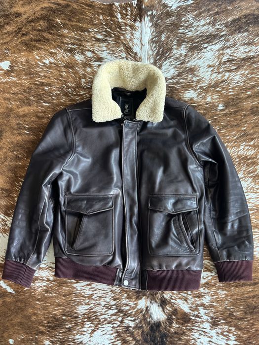 Оригинално мъжко яке от естествена кожа JEREM