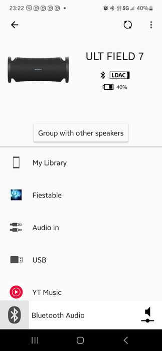 Тонколона Sony ULT FIELD 7
