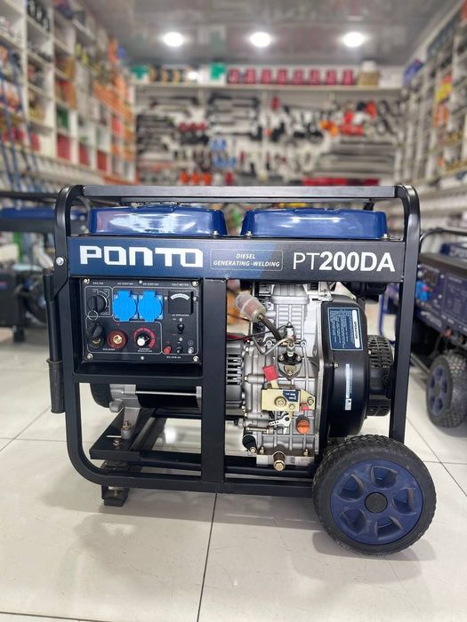 Dizel generator-payvandlash apparati PONTO PT200DA