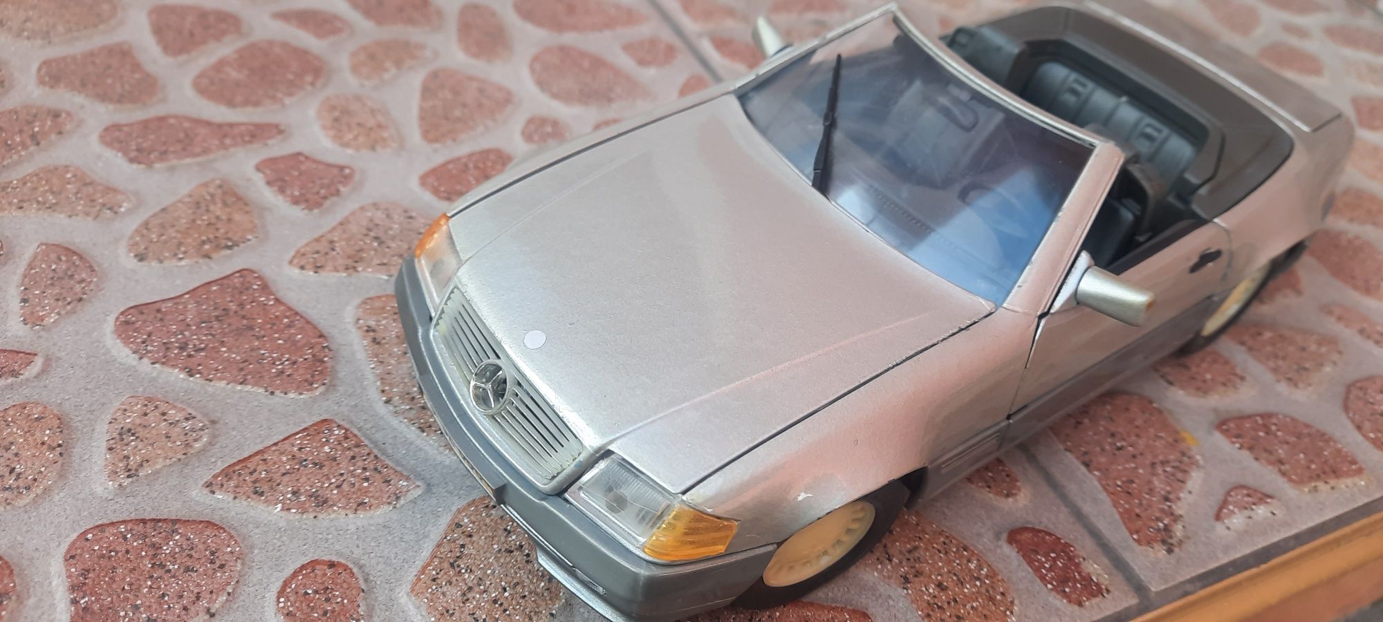 Метална Количка  Merzedes-benz 500sel Cabrio