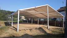 Vand cort complet utilat pentru evenimente
