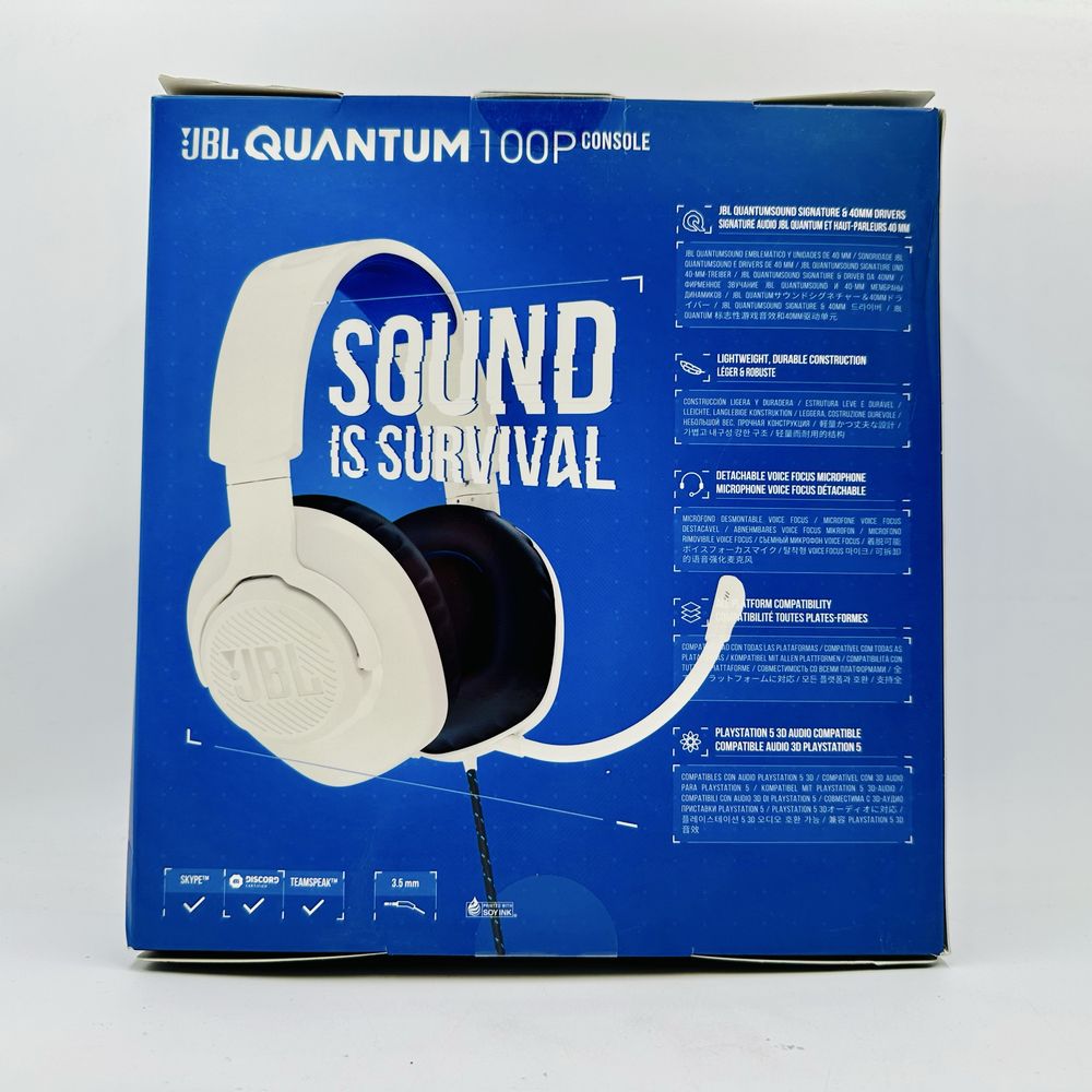 Căști cu fir JBL Quantum 100p Console