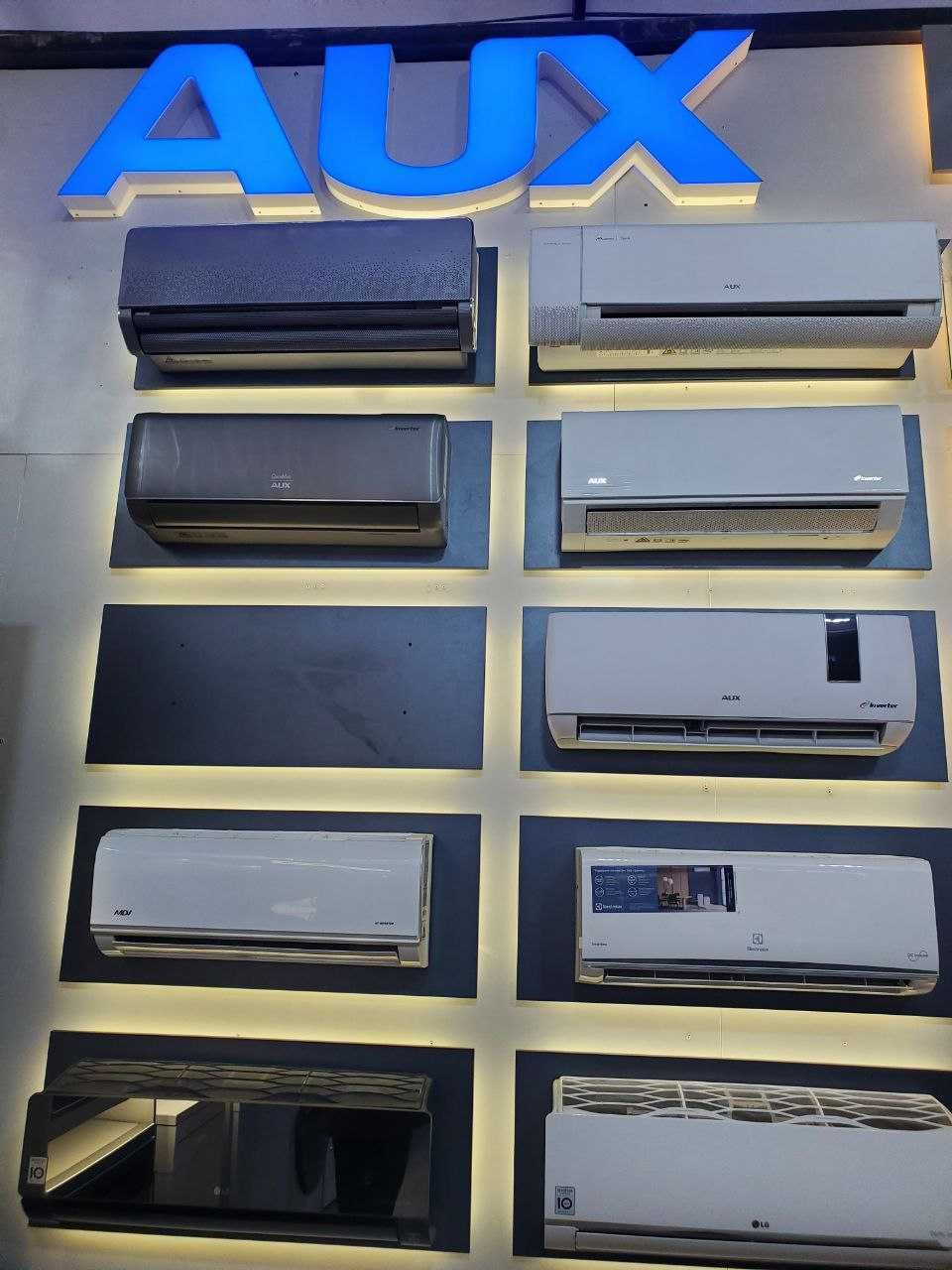 Кондиционер AUX 12 inverter 2025 модели есть Доставка, установка 24/7
