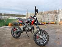 Motocicleta cross copii KXD 49cmc 2 Timp pornire la sfoar