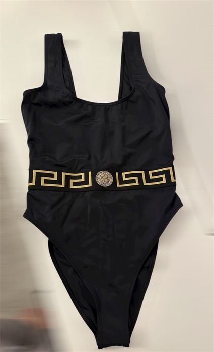 costum de baie versace original intreg S
