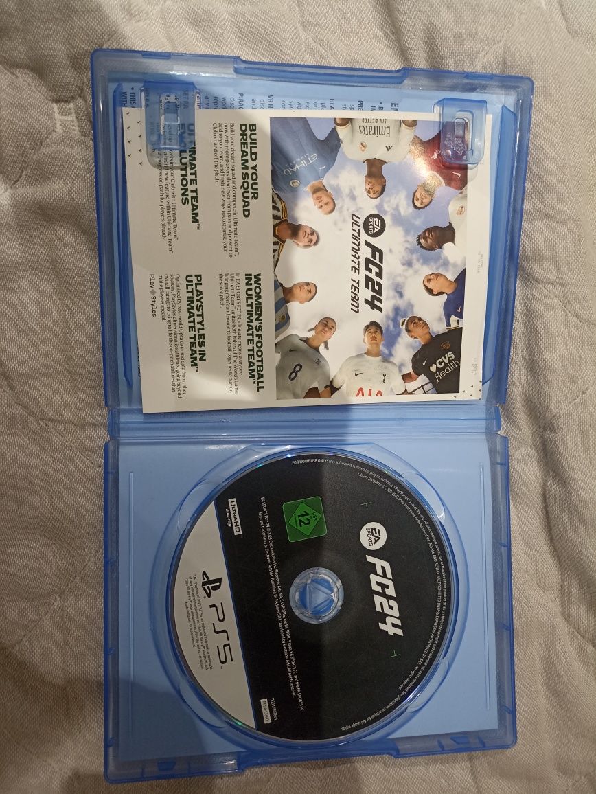 Диск FIFA 24 для PS 5