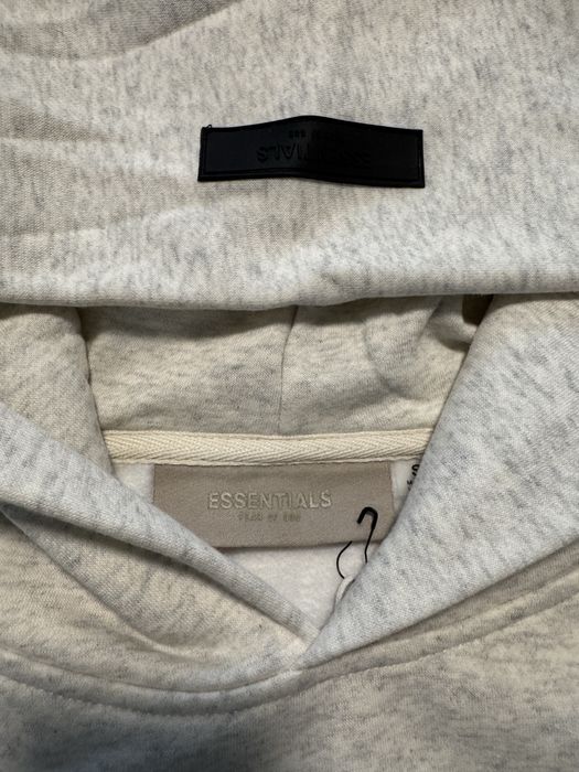 НОВО Fear of God "Essentials" Oatmeal Hoodie суичер